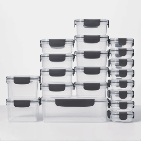 40pc Plastic Food Storage Set