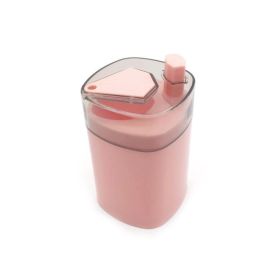 Semi-Automatic Pop up Toothpick Holder Dispenser (Color: pink)